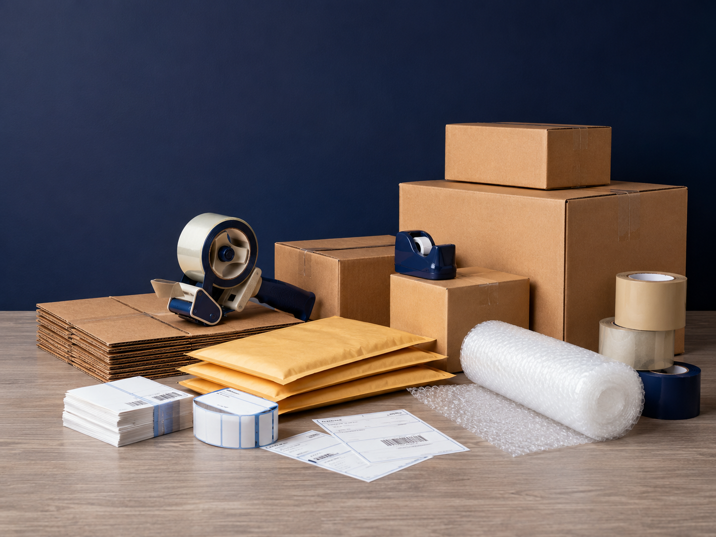 Bulk packaging supplies